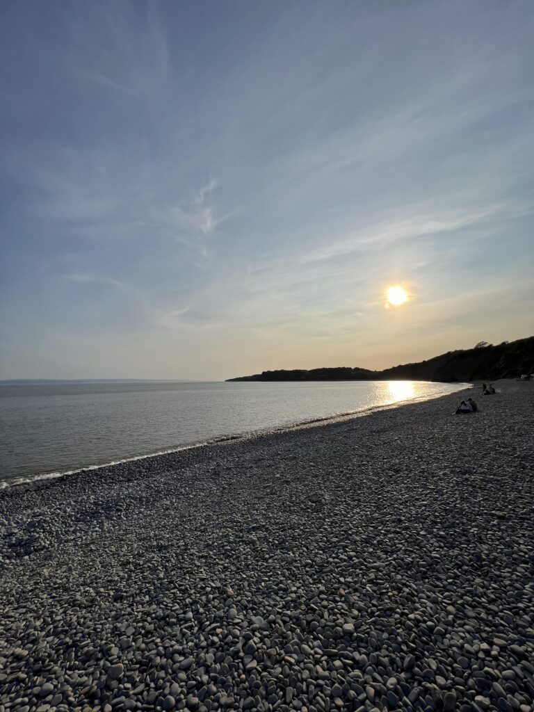 Beach in Barry