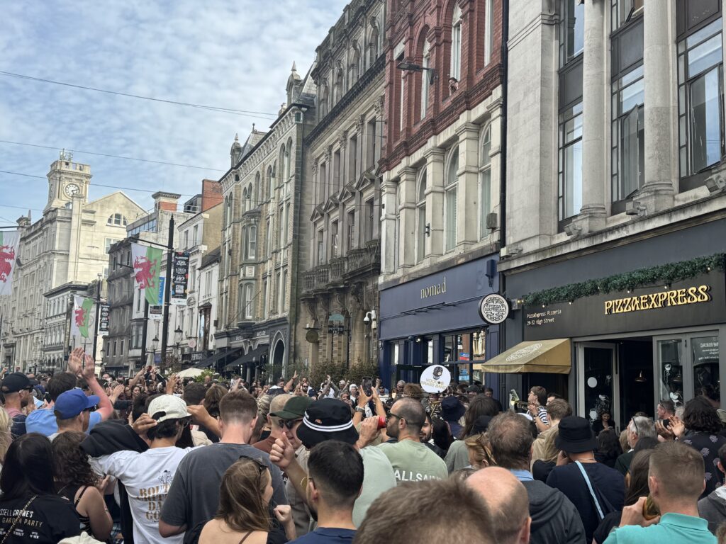 Oasis Atmosphere in Cardiff Pre Reunion Gig 2025