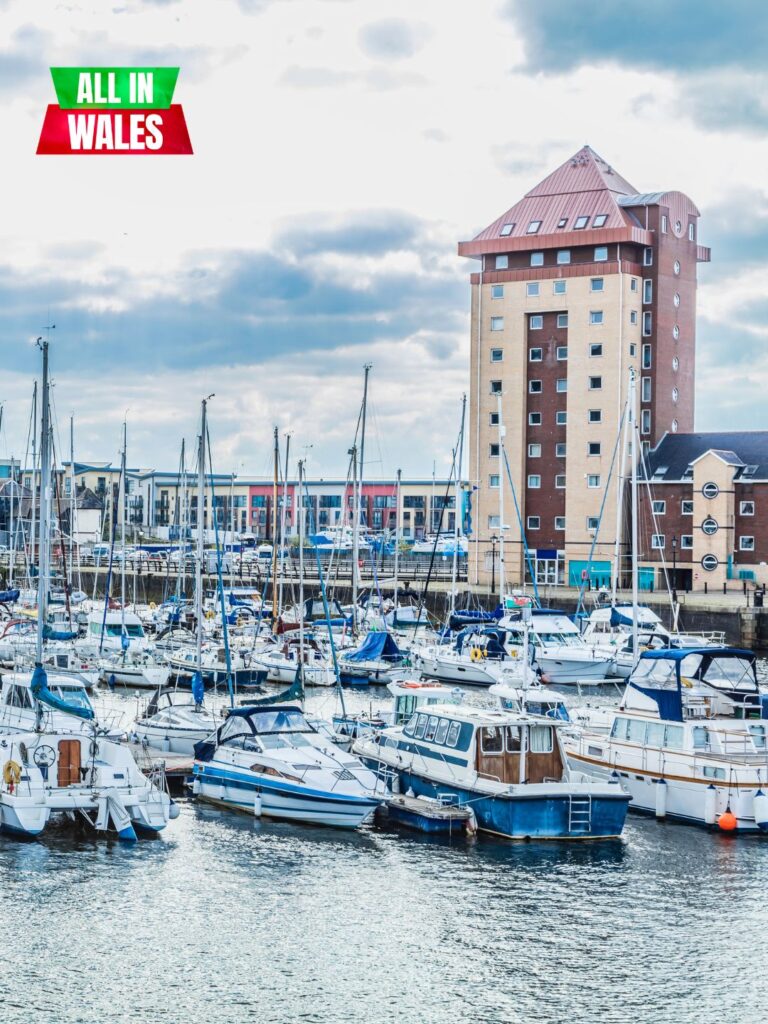 Swansea Waterfront boats