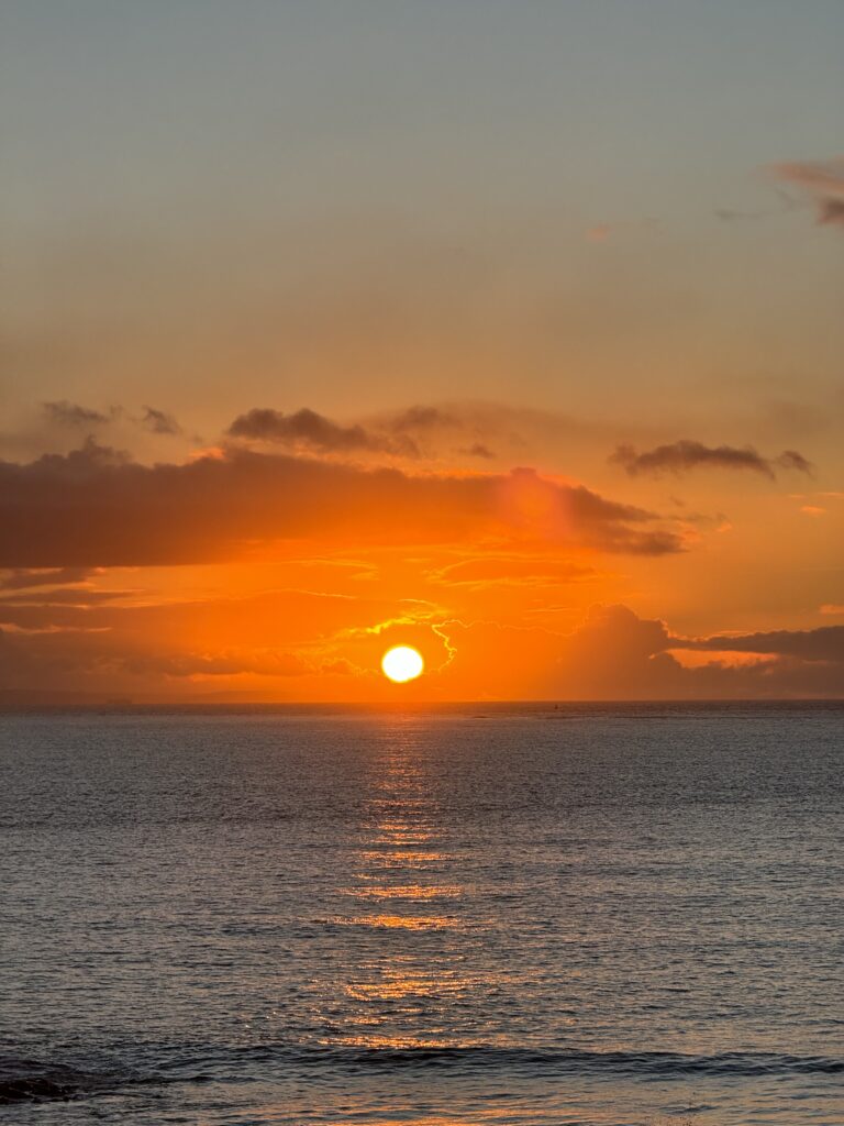 Sunset at Methyr Mawr